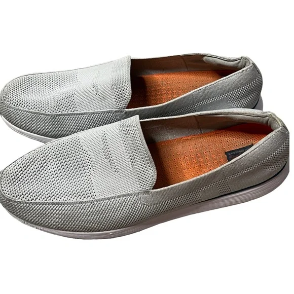Swims | Shoes | Swims Mens Gray Breeze Wave Penny Slip On  display picture 1